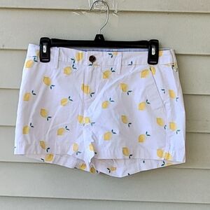 Old navy Lemons white short size 2